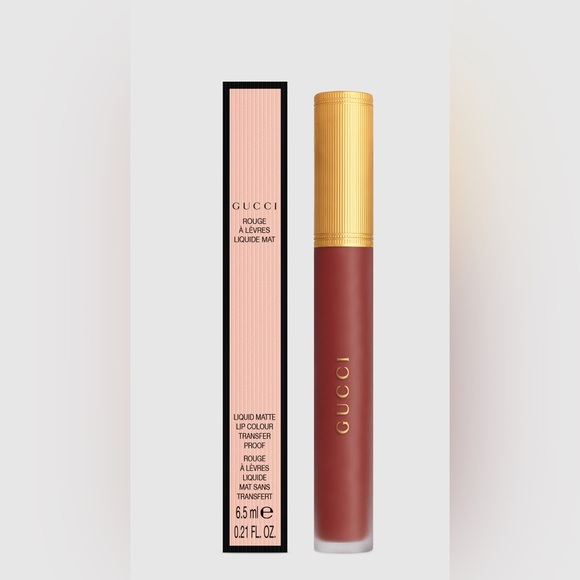 Gucci Other - Gucci Rouge à Lèvres Liquide Mat Lipstick - Nellie Cherry 521